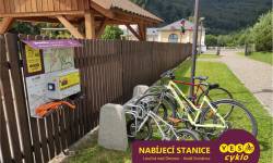 Nabíjecí stanice pro elektrokola - Loučná nad Desnou
