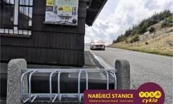 Nabíjecí stanice pro elektrokola - Elektrárna Dlouhé Stráně