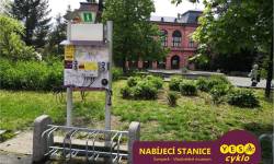 Nabíjecí stanice pro elektrokola - Hlavní třída Šumperk