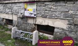 Nabíjecí stanice pro elektrokola - Chata Červenohorské sedlo
