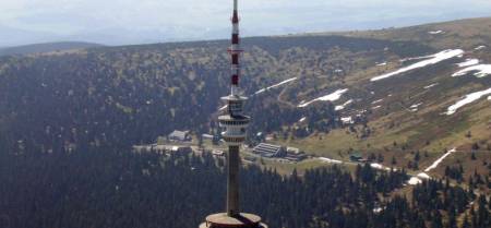 Praděd – the transmitter and view tower