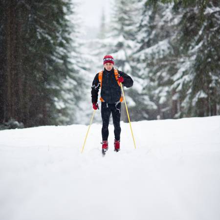Lyžařské běžecké trasy Červenohorské sedlo